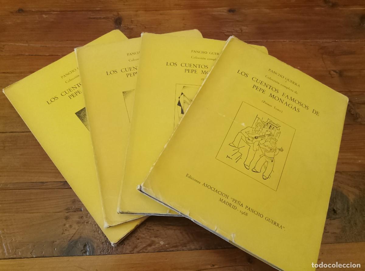 Libri di seconda mano: Pancho Guerra - Colecci&oacute;n Completa de LOS CUENTOS FAMOSOS DE PEPE MONAGAS. I, II, III y IV