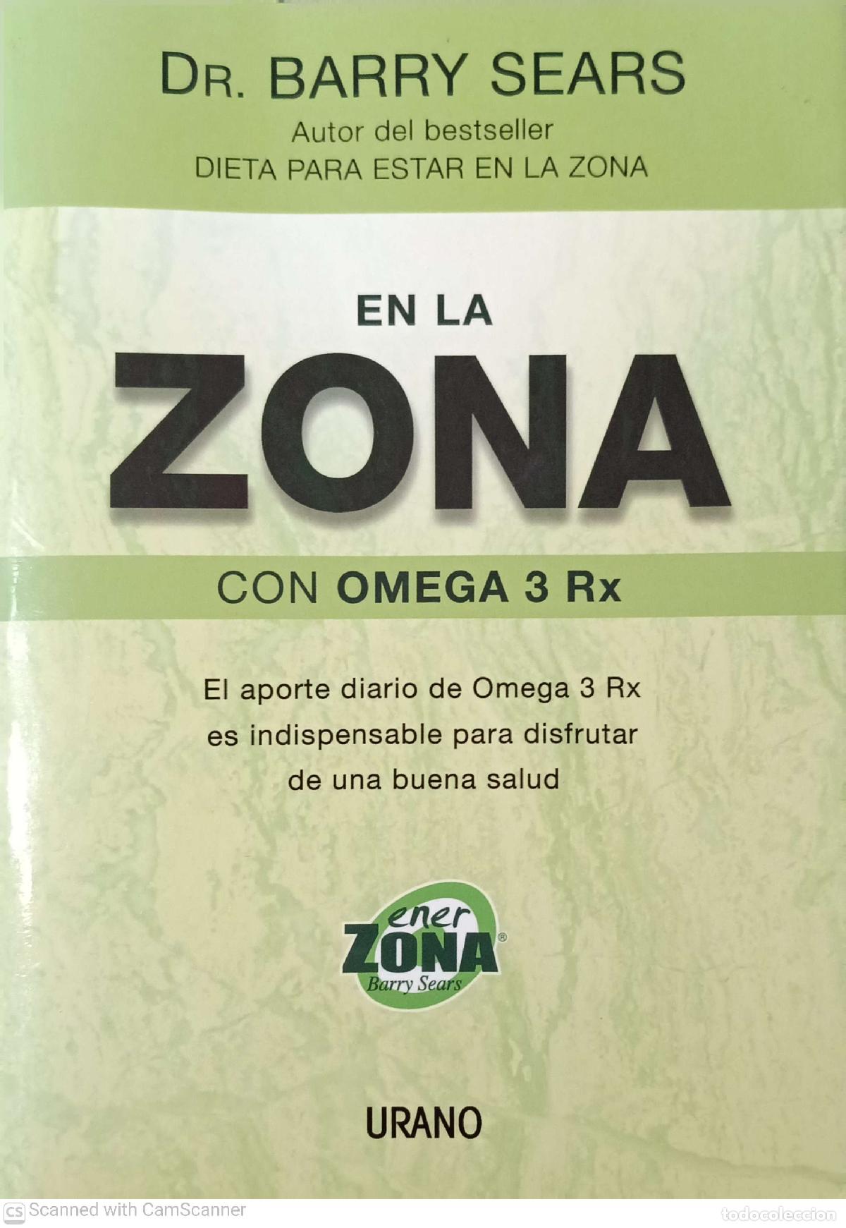 Libros: En la zona con Omega 3 Rx - Dr. Barry Sears - Foto 1