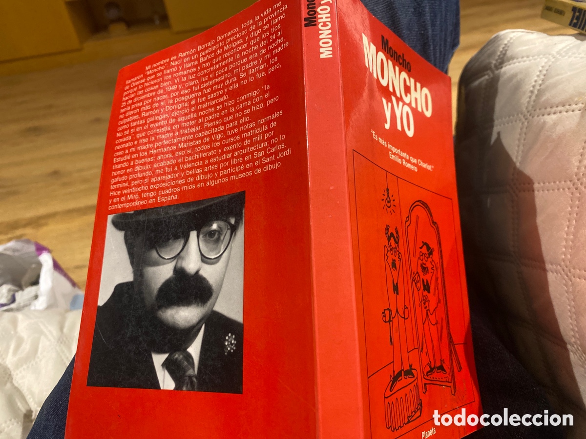 Libros: Moncho y yo. Moncho Borrajo. Planeta F&aacute;bula 1985. - Foto 2