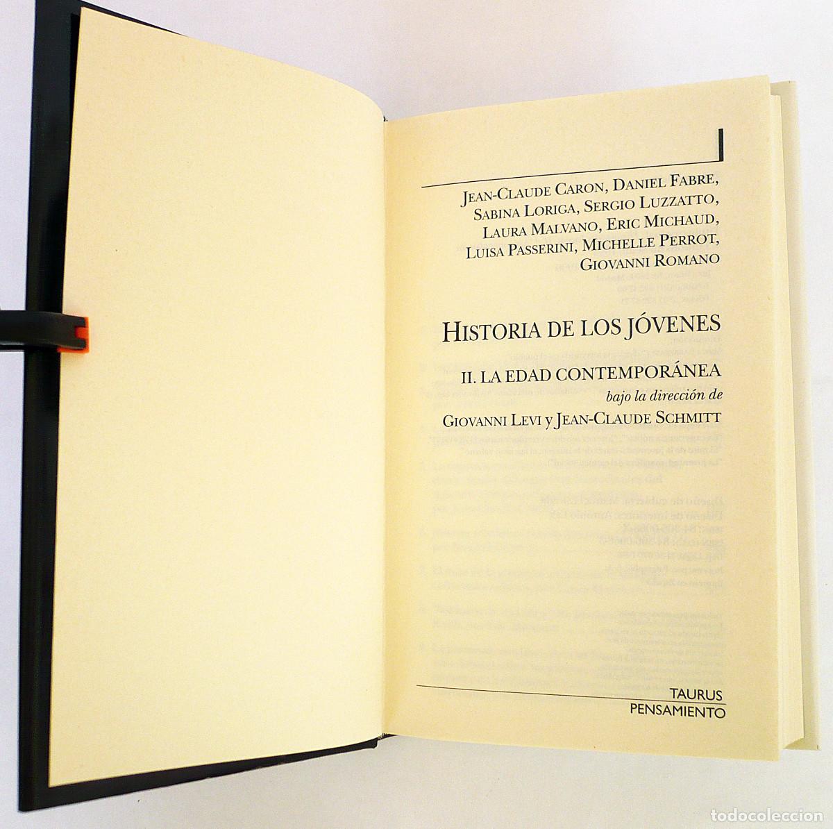 Libros: Historia de los jovenes, I y II - Foto 6