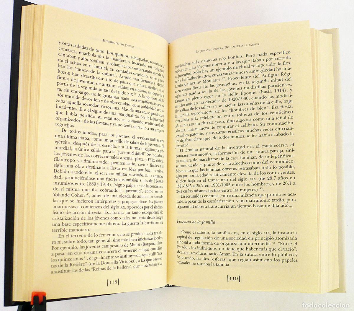 Libros: Historia de los jovenes, I y II - Foto 8