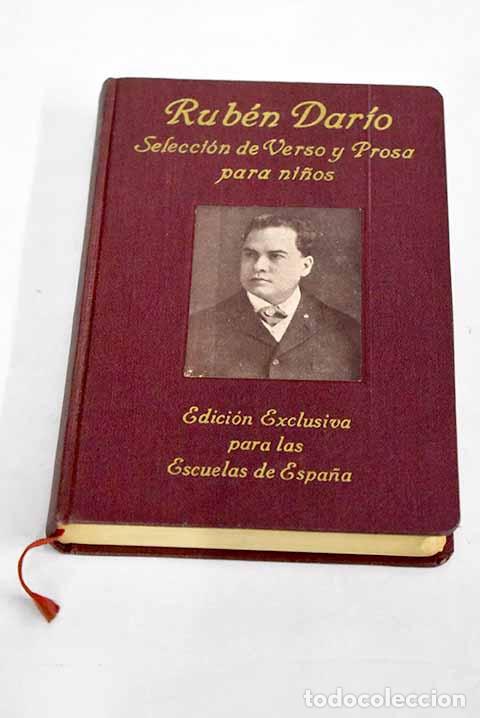 Libros: Rub&eacute;n Dar&iacute;o: selecci&oacute;n de verso y prosa para ni&ntilde;os.- Dar&iacute;o, Rub&eacute;n