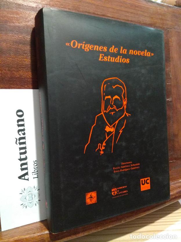 Libros: Or&iacute;genes de la novela. Estudios - Foto 1