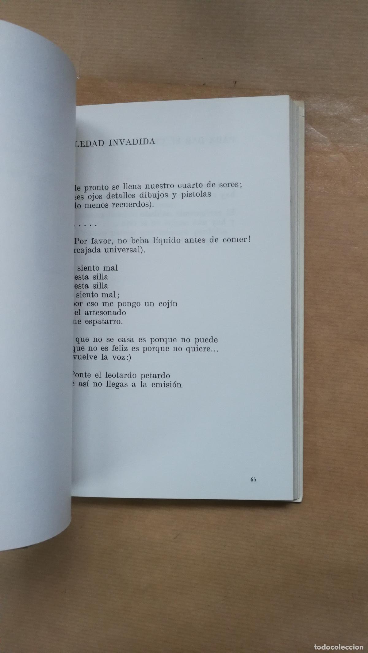 Libros: Sola en la sala. - Gloria Fuertes. - Foto 3