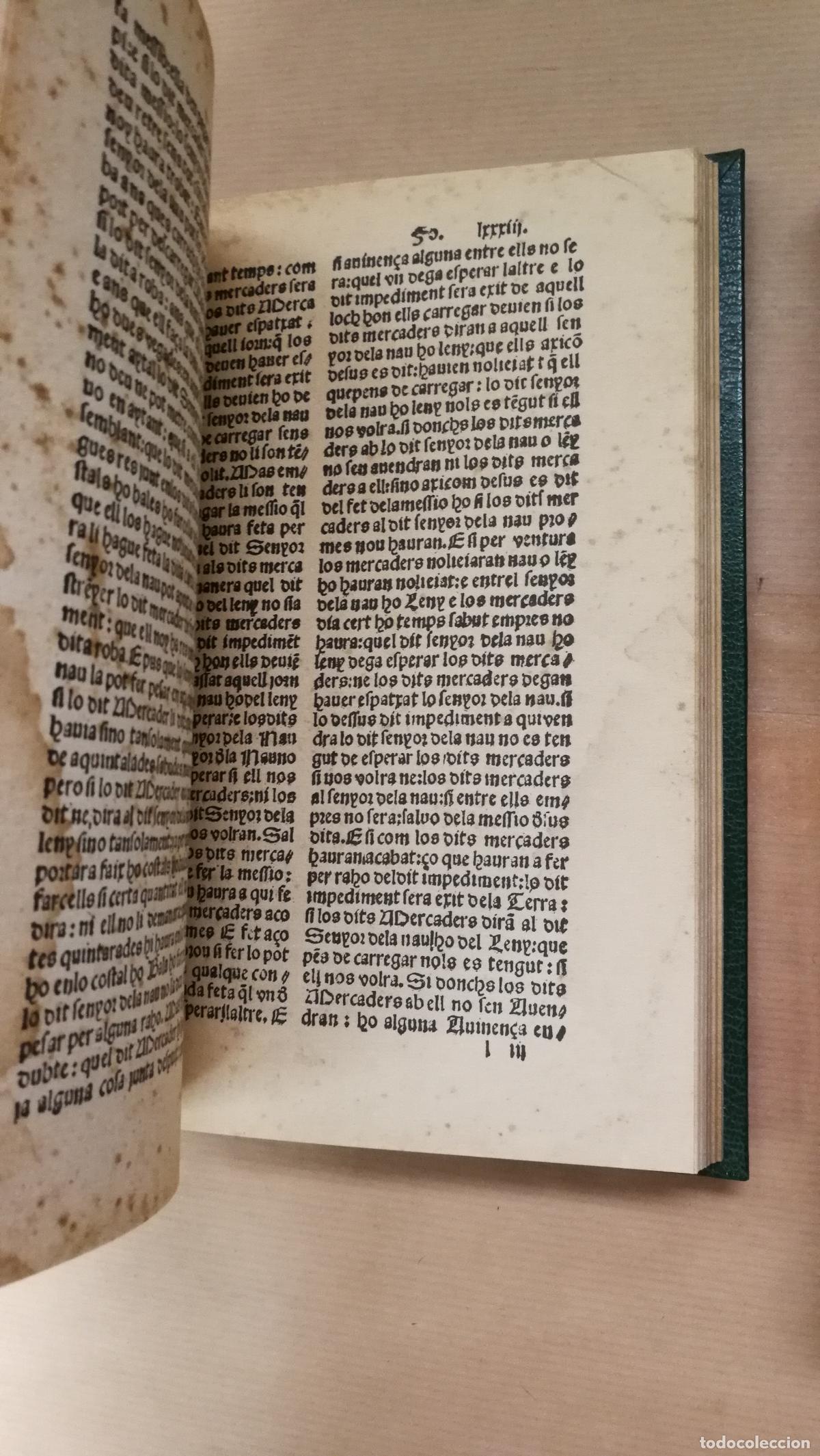 Libros: LLIBRE DEL CONSOLAT DE MAR. Facs&iacute;mil de ledici&oacute; de lany 1523. - Foto 4