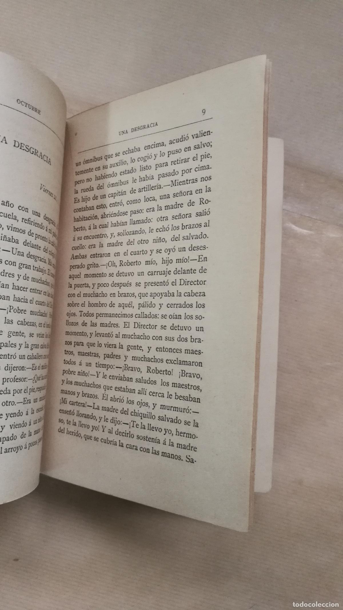 Libros: Corazon (Diario De Un Ni&ntilde;o) - De Amicis Edmundo - Foto 6