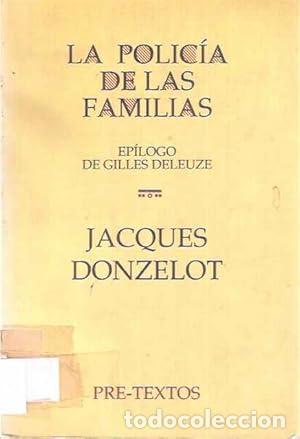 B&uuml;cher: La polic&iacute;a de las familias - Jacques Donzelot