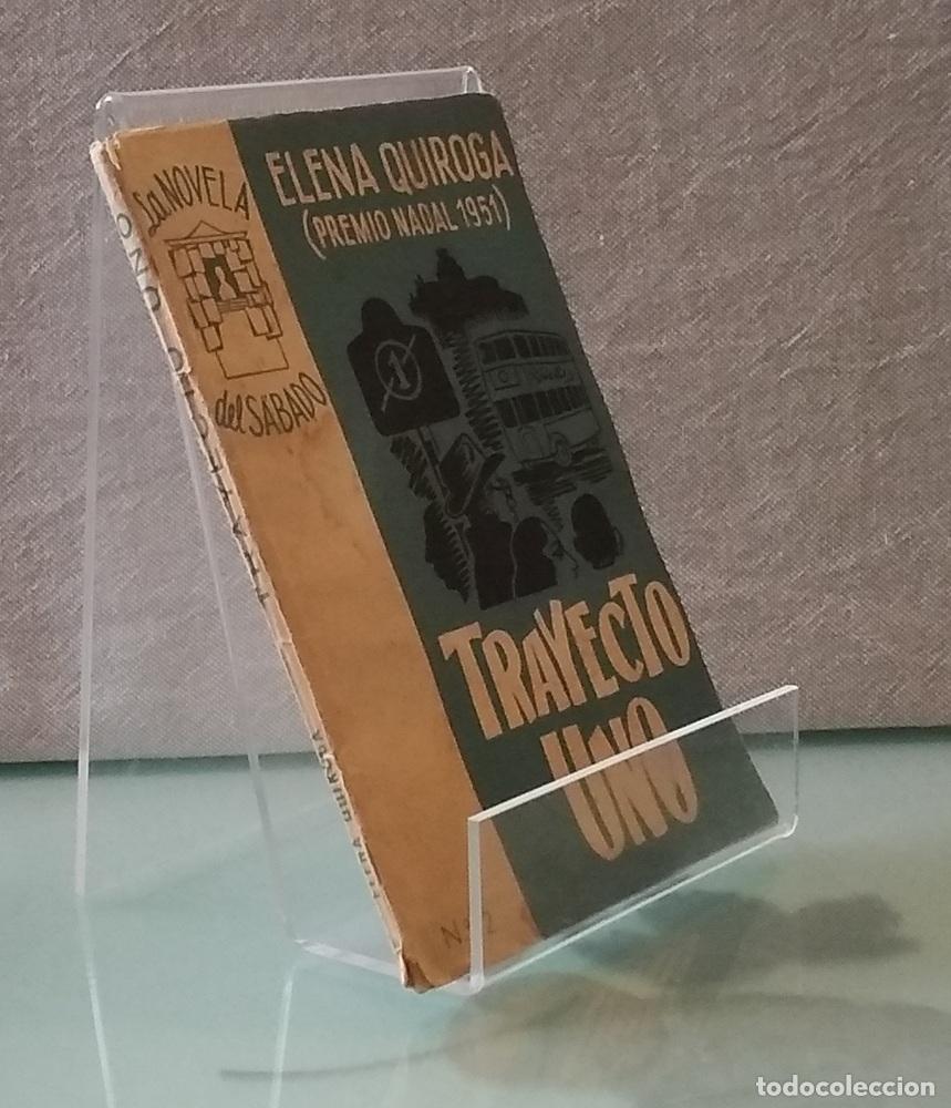 Libros: Trayecto uno (La Novela del S&aacute;bado 2) (primera edici&oacute;n) - Elena Quiroga - Foto 1