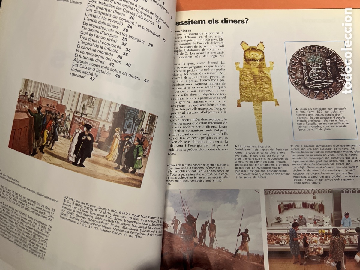Libros: T1/B2/34. ELS DINERS . Richard Redden . Plaza & Jan&eacute;s - Foto 3