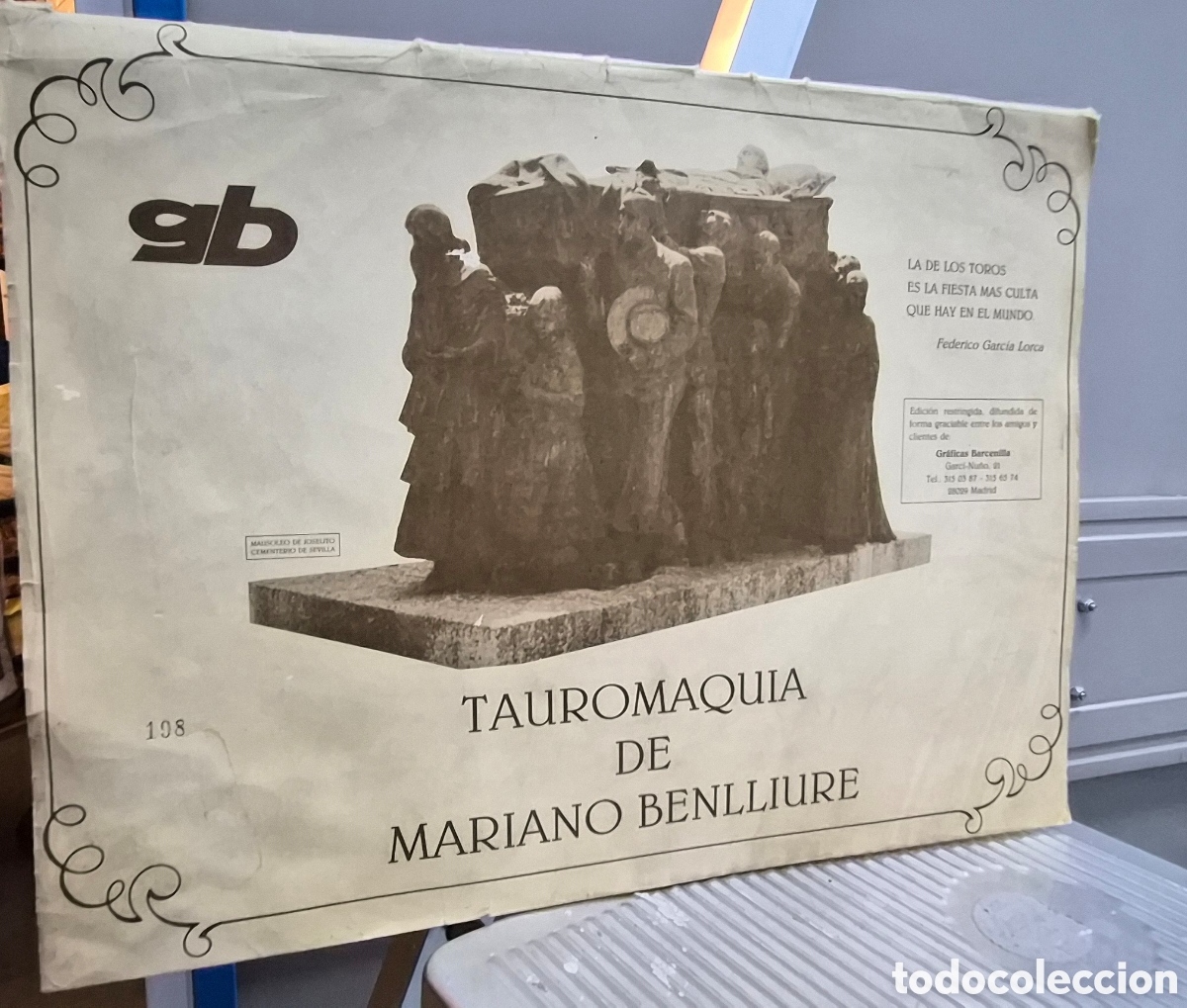Libros: Tauromaquia de Mariano Benlliure - Foto 1
