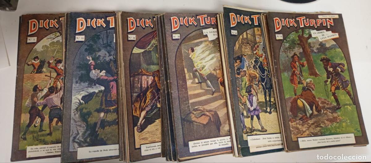 Libros: Dick Turpin Colecci&oacute;n de 58 n&uacute;meros - An&oacute;nimo - Foto 1