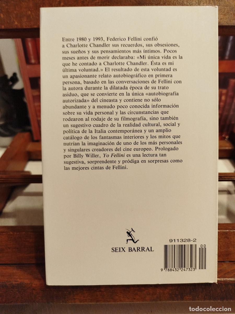 Libros: Yo, Fellini - Chandler, Charlotte - Foto 2