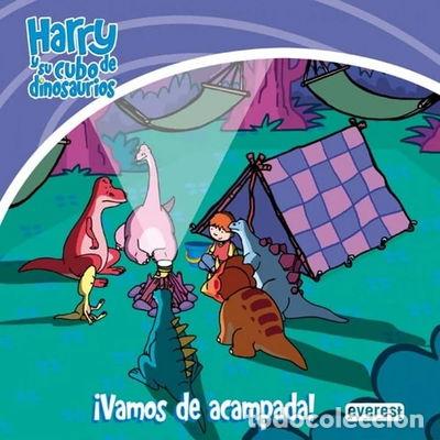 Libros: Harry y su cubo de dinosaurios. &iexcl;Vamos de acampada!- 9788444166063