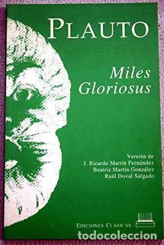 Libros: Miles Gloriosus - Plauto - Foto 1