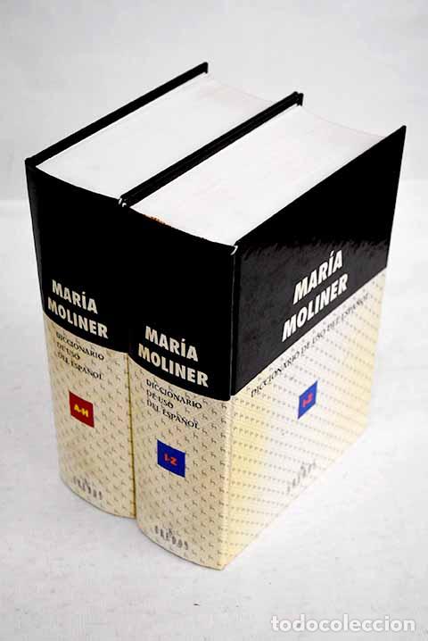 Libros: Diccionario de uso del espa&ntilde;ol.- Moliner, Mar&iacute;a - Foto 1