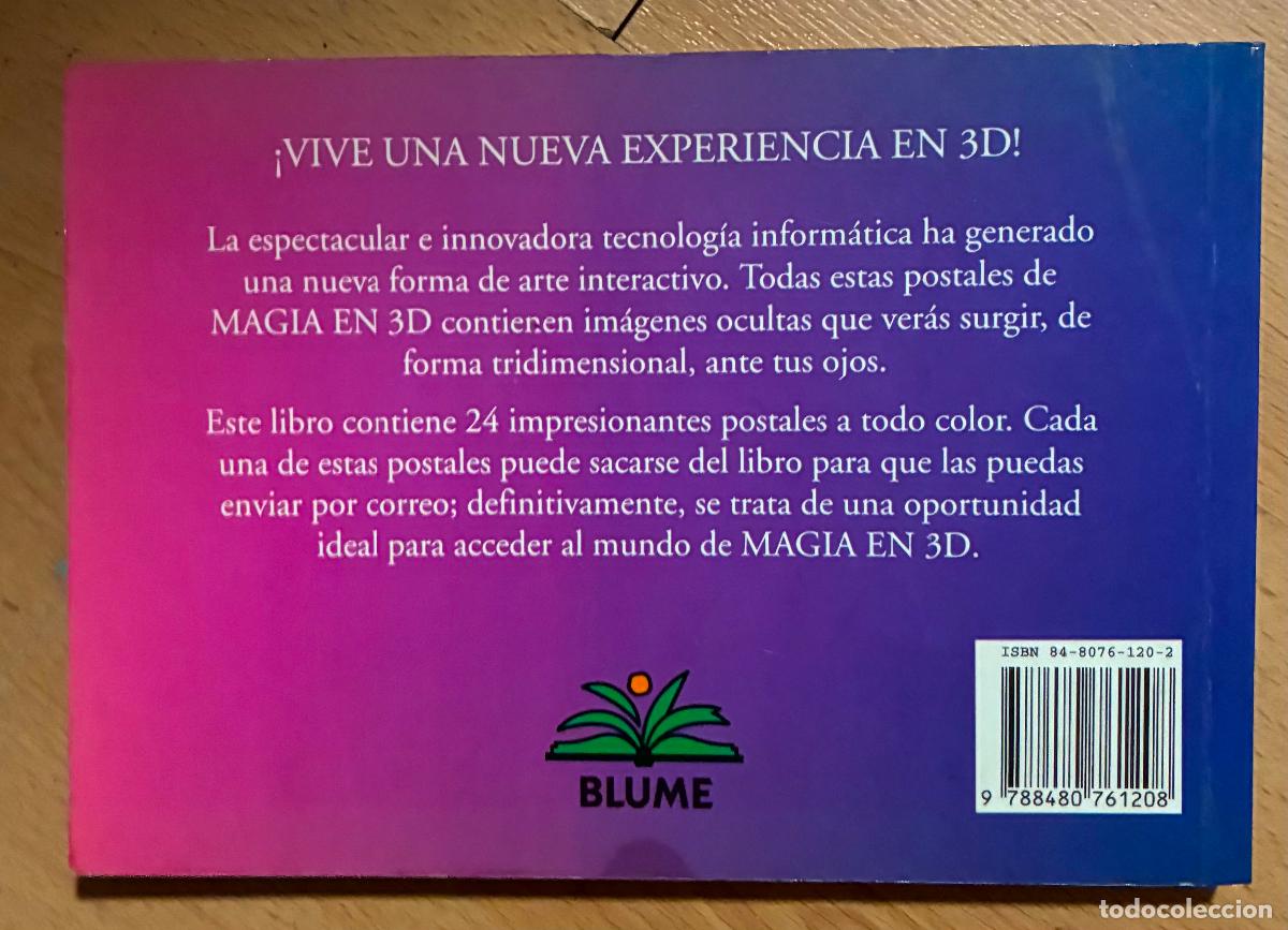 Libros: MAGIA EN 3D, LIBRO DE POSTALES - Foto 2