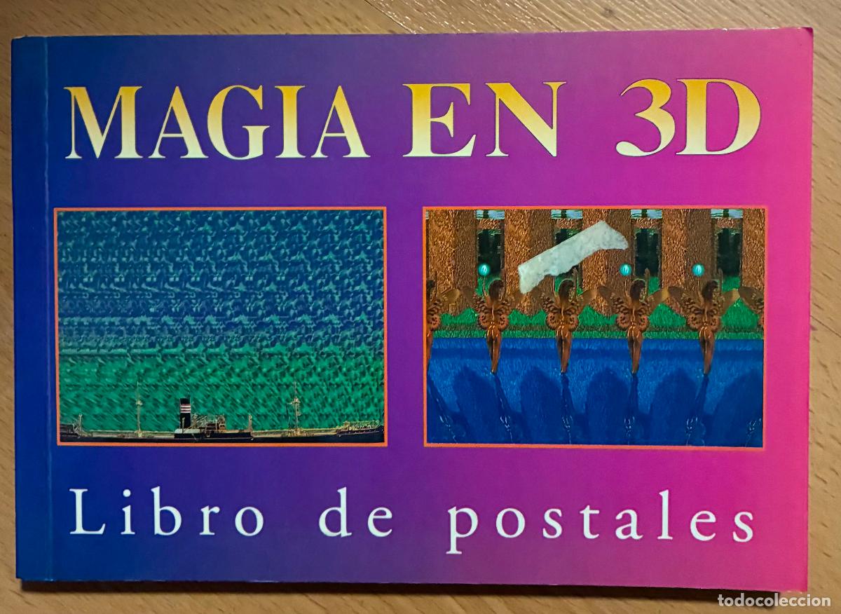 Libros: MAGIA EN 3D, LIBRO DE POSTALES - Foto 1