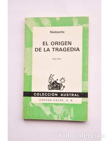 Libros: El origen de la tragedia - NIETZSCHE, Friedrich Wilhelm - Foto 1