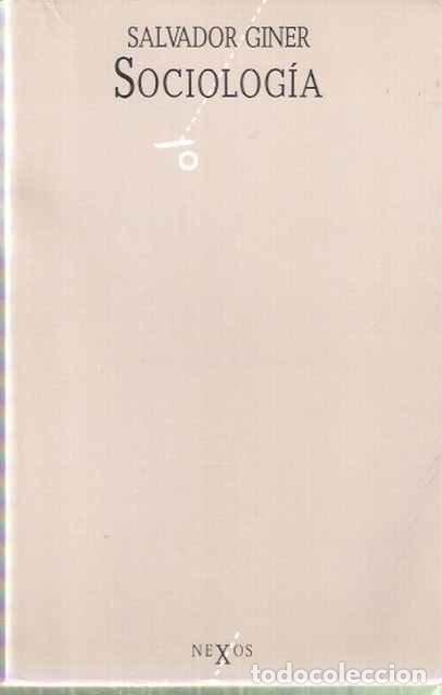 Libros: Sociolog&iacute;a - Giner, Salvador - Foto 1