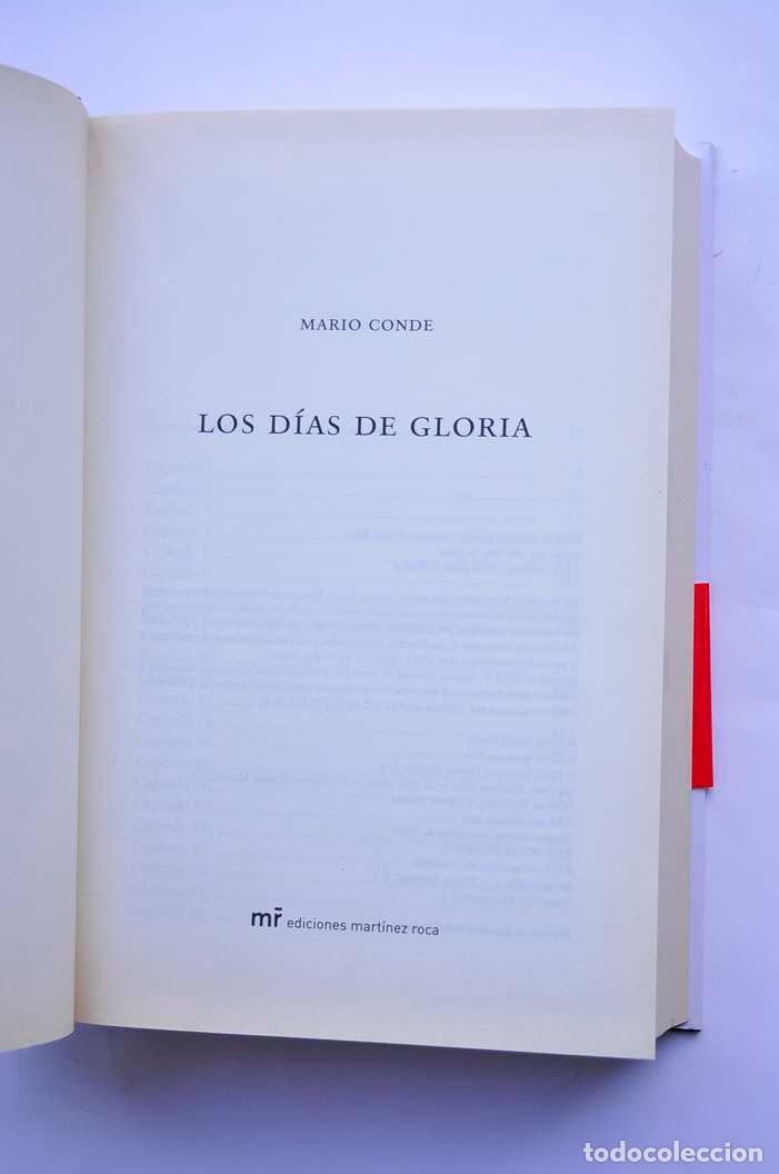 Libros: Los d&iacute;as de gloria - CONDE, Mario - Foto 3