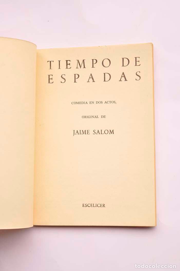 Libros: Tiempo de espadas - SALOM Jaime - Foto 2