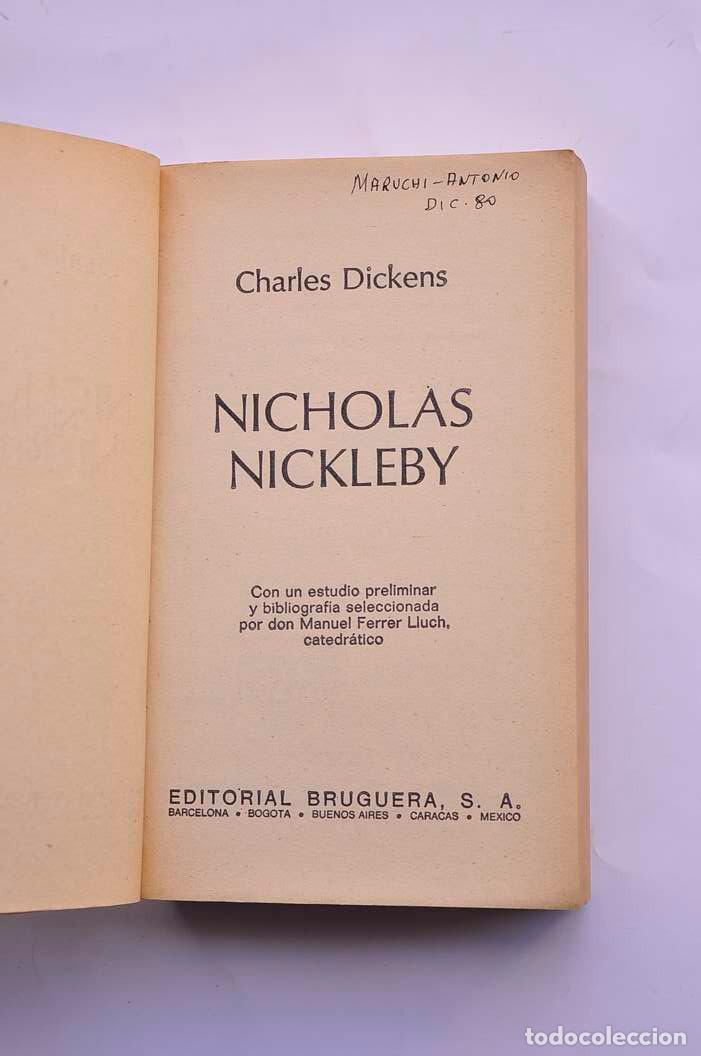 Libros: Nicholas Nickleby - DICKENS, Charles - Foto 2