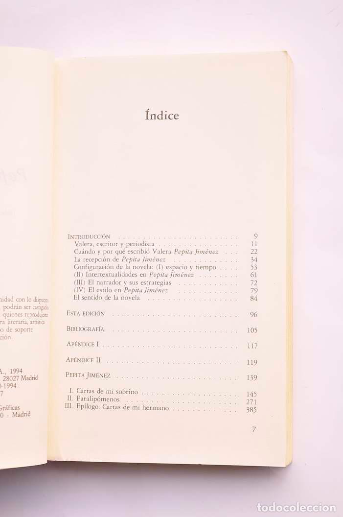 Libros: Pepita Jim&eacute;nez - VALERA, Juan - Foto 3