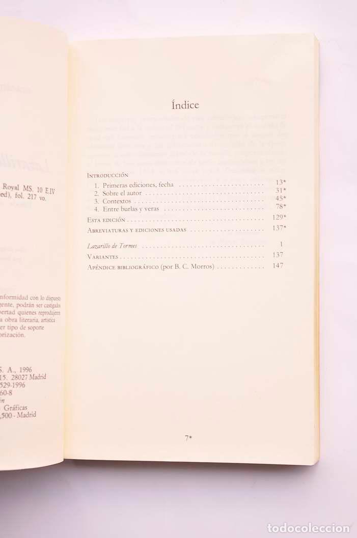 Libros: Lazarillo de Tormes - AN&Oacute;NIMO - Foto 3
