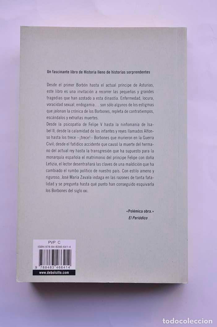 Libros: La maldici&oacute;n de los Borbones - ZAVALA, Jos&eacute; Mar&iacute;a - Foto 5