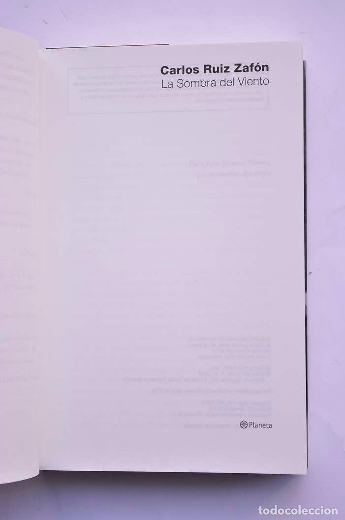 Libros: La sombra del viento - RUIZ ZAF&Oacute;N, Carlos - Foto 2