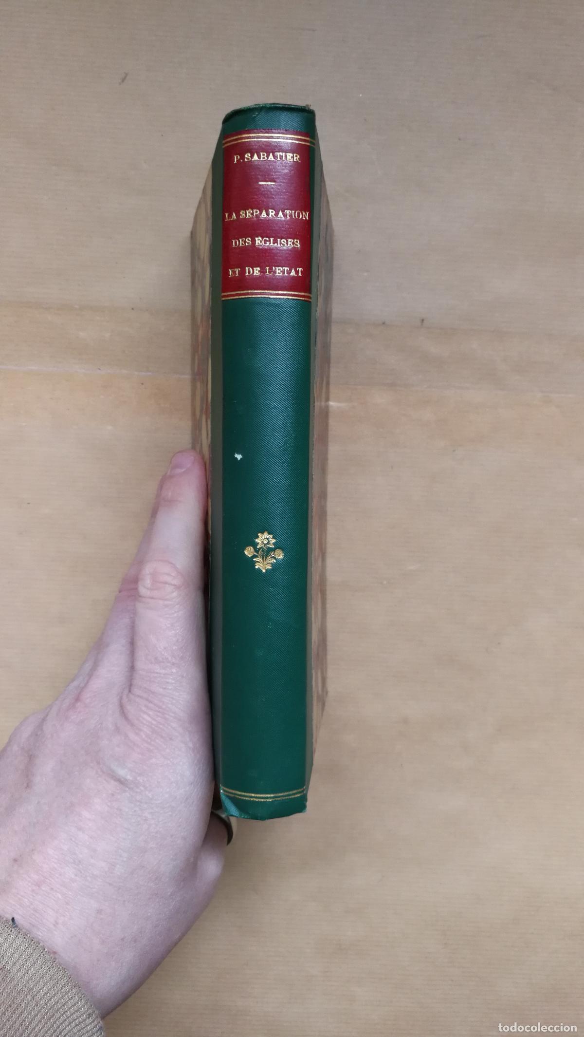 Libros: A Propos de la S&eacute;paration des &Eacute;glises & de L&Eacute;tat - Paul Sabatier - Foto 2