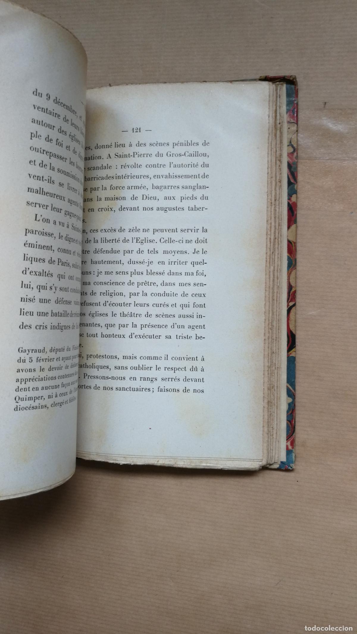 Libros: A Propos de la S&eacute;paration des &Eacute;glises & de L&Eacute;tat - Paul Sabatier - Foto 4