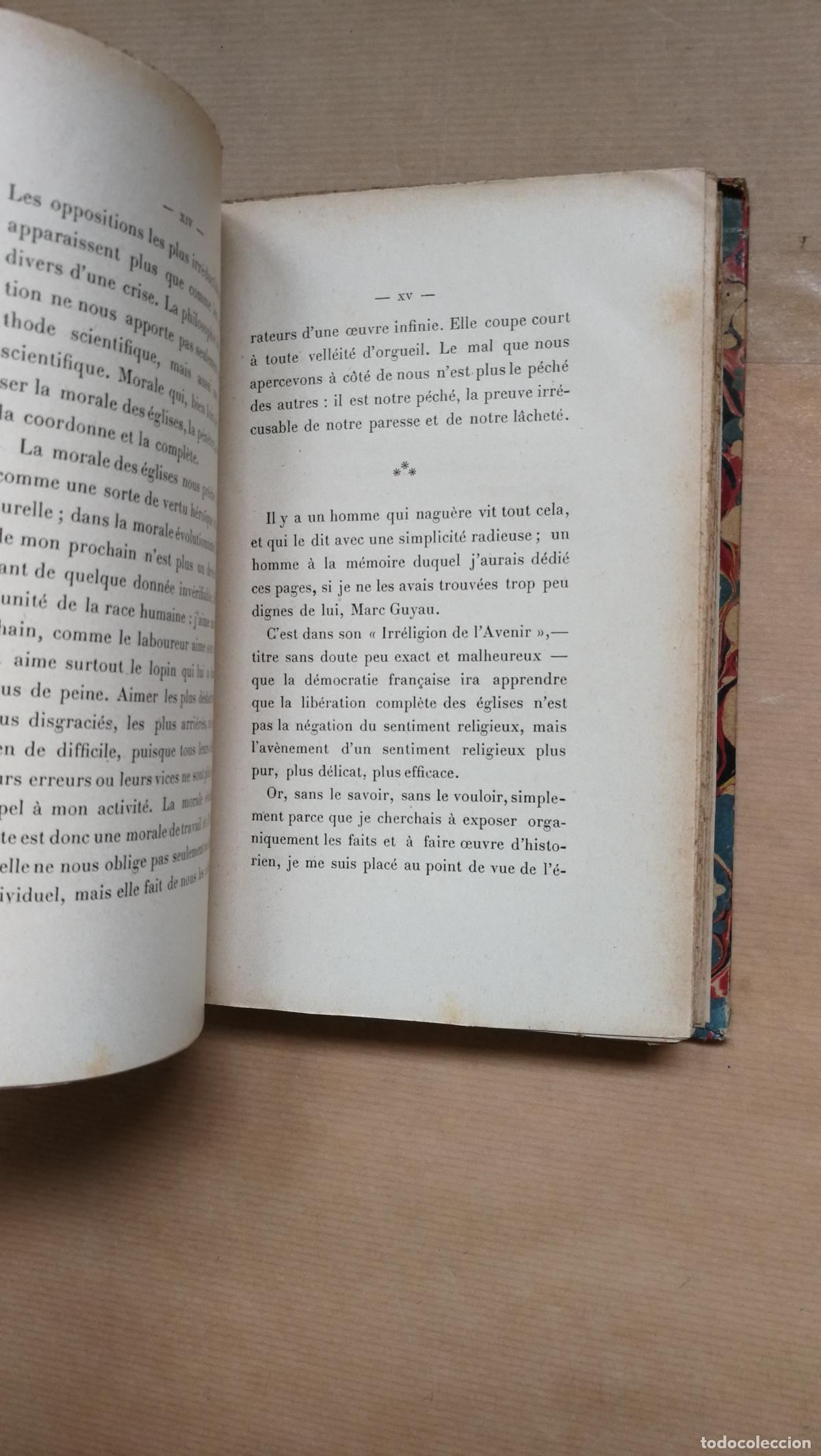 Libros: A Propos de la S&eacute;paration des &Eacute;glises & de L&Eacute;tat - Paul Sabatier - Foto 6