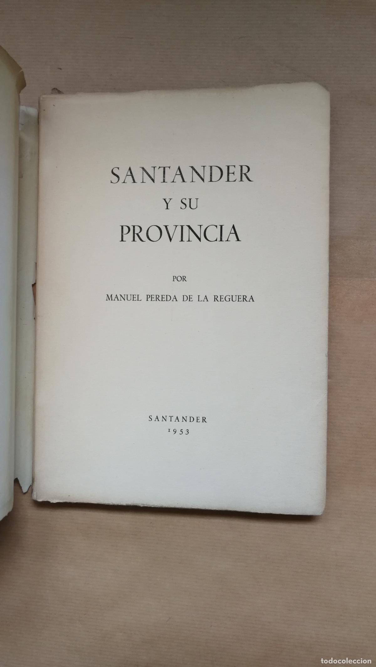 Libros: Santander y su Provincia - Manuel Pereda de la Reguera - Foto 2