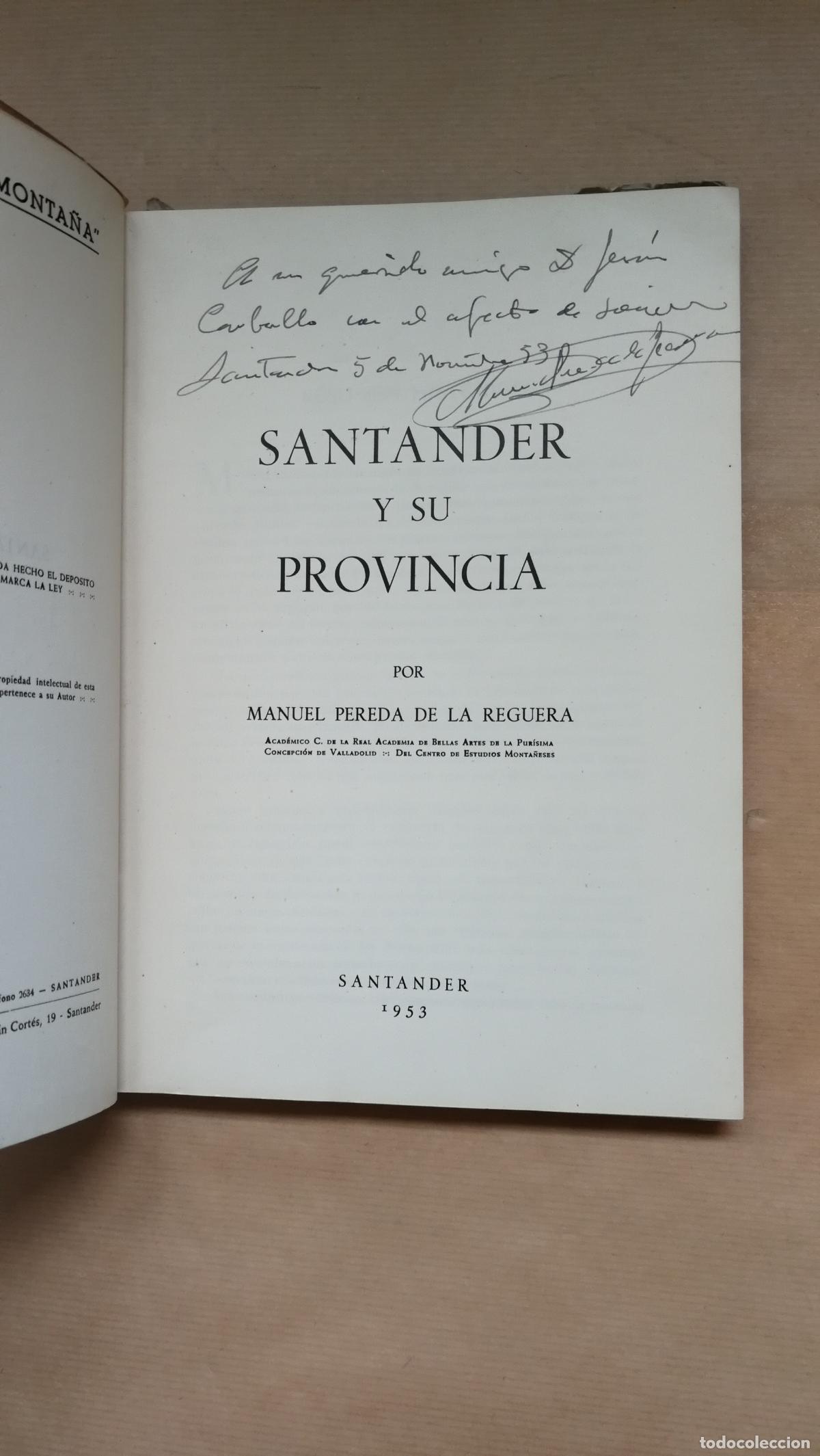 Libros: Santander y su Provincia - Manuel Pereda de la Reguera - Foto 3