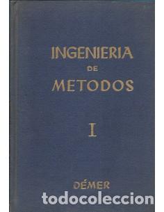 Libros: INTRODUCCI&Oacute;N A LA INGENIER&Iacute;A DE M&Eacute;TODOS I - D&eacute;mer
