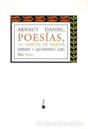 Libros: ARNAUT DANIEL POES&Iacute;AS - De Riquer,Mart&iacute;n - Foto 1