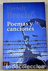 Libros: Poemas y canciones - Bertolt Brecht - Foto 1
