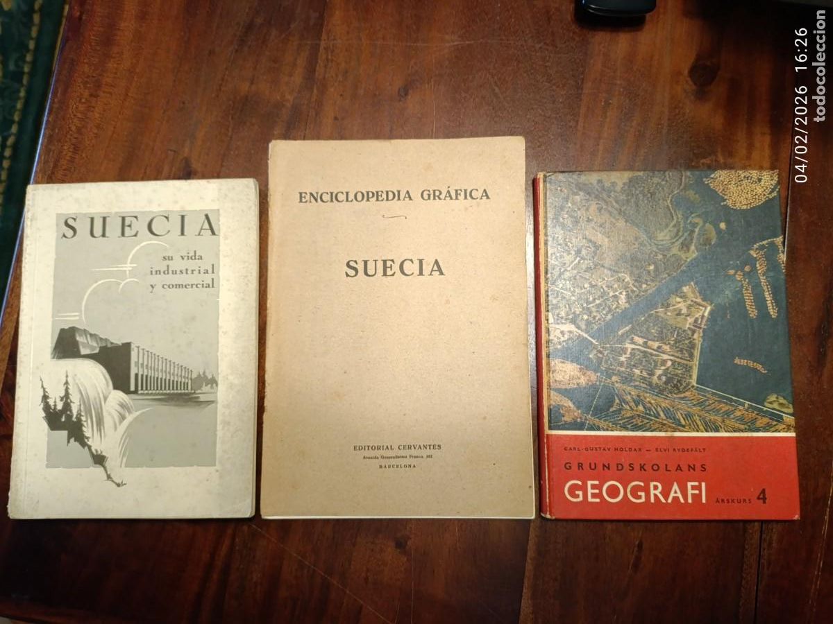 Libros: Suecia. Tres libros sobre Suecia
