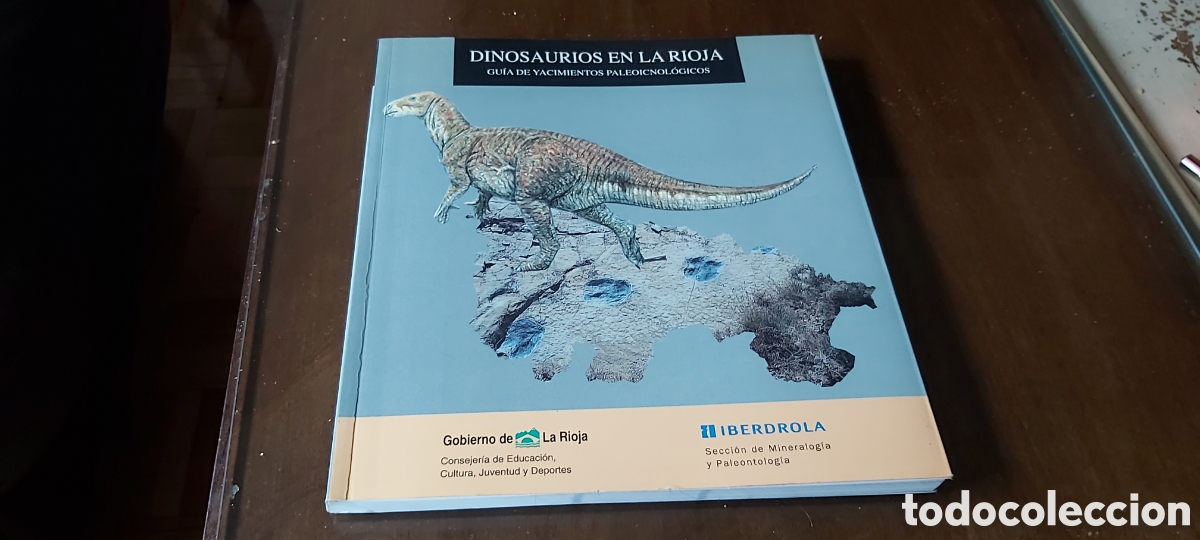Libros: 20-DINOSAURIOS EN LA RIOJA. GUIA DE YACIMIENTOS PALEOICNOLOGICOS
