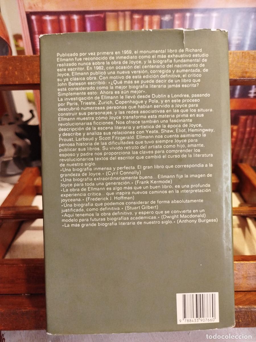 Libros: James Joyce - Ellmann, Richard (1918-1987) - Foto 2