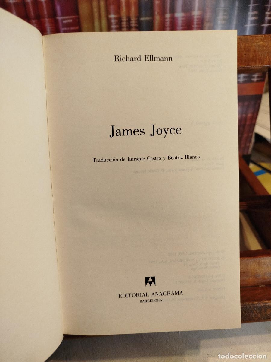 Libros: James Joyce - Ellmann, Richard (1918-1987) - Foto 4