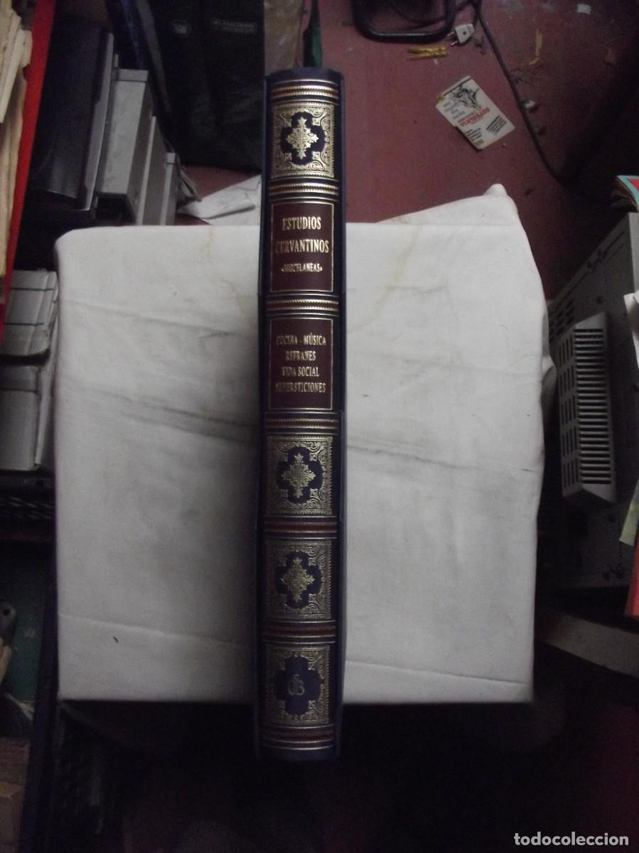 B&uuml;cher: ESTUDIOS CERVANTINOS MISCELANEAS COCINA - MUSICA , REFRANES , VIDA SOCIAL , SUPERTICIONES