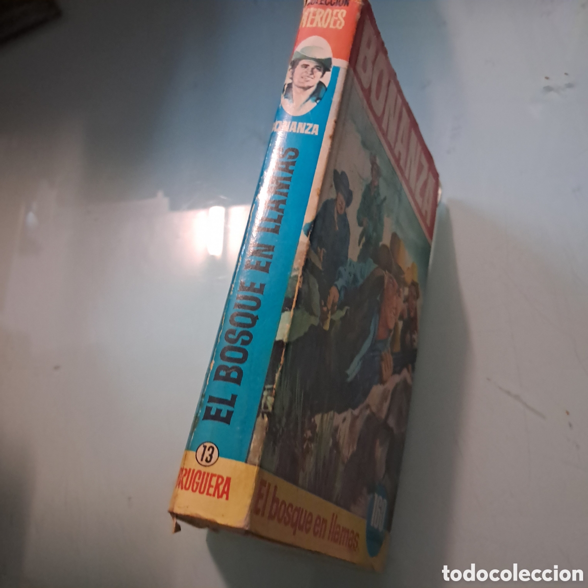 Libros: Bonanza, El bosque en llamas, Bruguera 13 - Foto 2