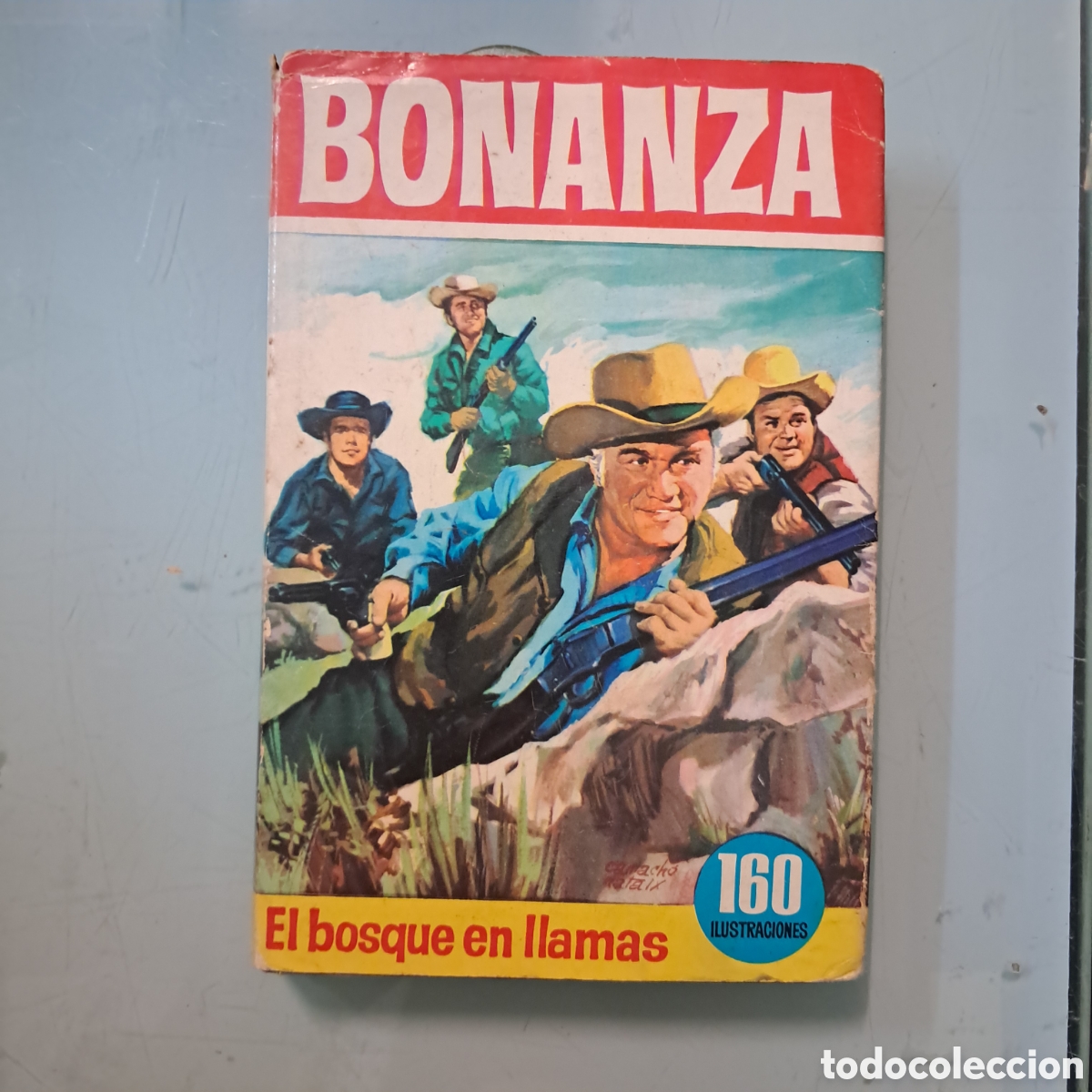 Libros: Bonanza, El bosque en llamas, Bruguera 13 - Foto 1