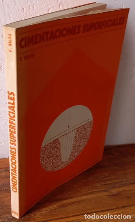 Libros: CIMENTACIONES SUPERFICIALES - FRUCTUOSO MA&Ntilde;&Aacute;