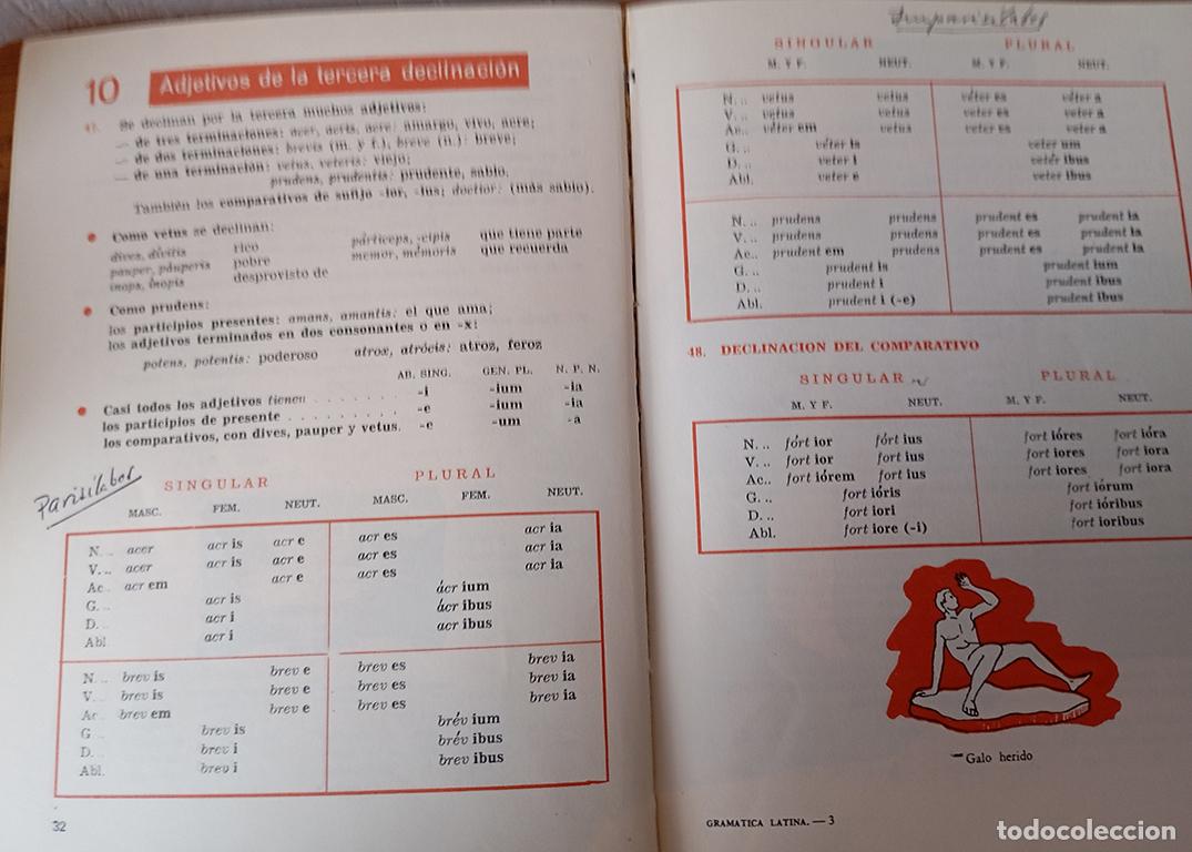 Libros: GRAM&Aacute;TICA LATINA - F. G. DEL R&Iacute;O - Foto 3