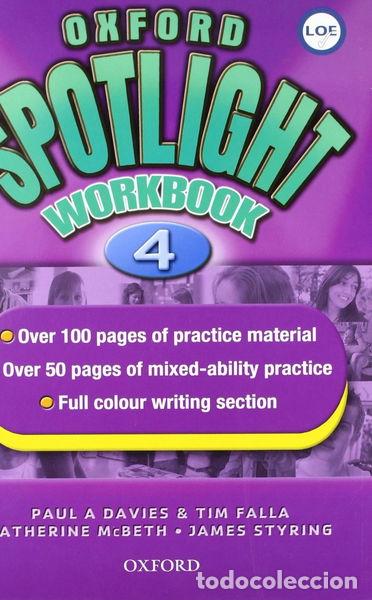 books: Oxford Spotlight 4. Workbook- 9780194399128