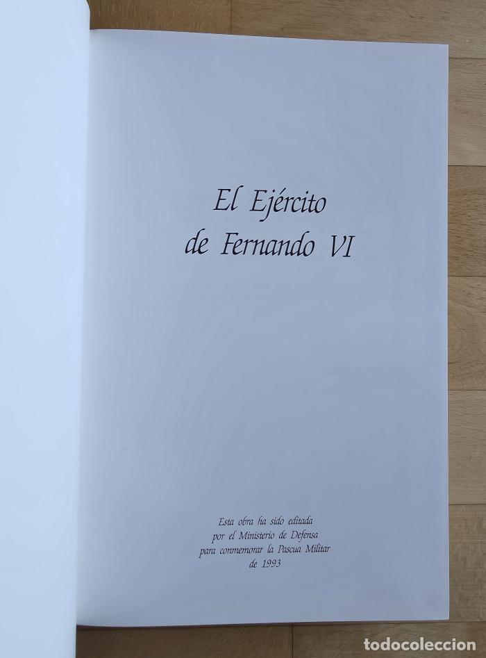 Libros: UNIFORMES MILITARES. EL EJ&Eacute;RCITO DE FERNANDO VI - VV.AA. - Foto 3