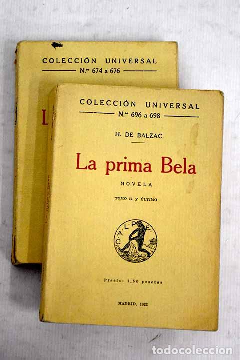 Libros: La prima Bela: Balzac, Honor&eacute; de.- Balzac, Honor&eacute; de - Foto 1
